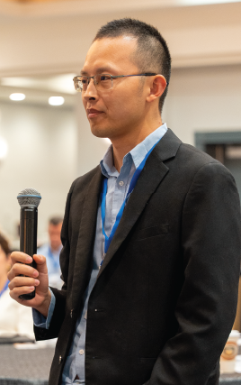 Speaker presenting